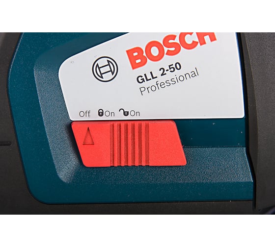 Линейный лазерный нивелир Bosch GLL 2-50 + вкладка под L-Boxx 0.601.063.104