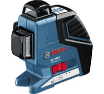 Линейный лазерный нивелир Bosch GLL 3-80 P + штатив BS 150 + вкладка под L-Boxx 0.601.063.306