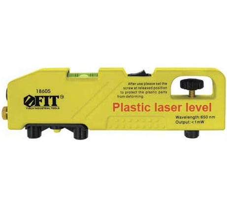 Лазерный уровень-торпедо мини FIT IT 18605
