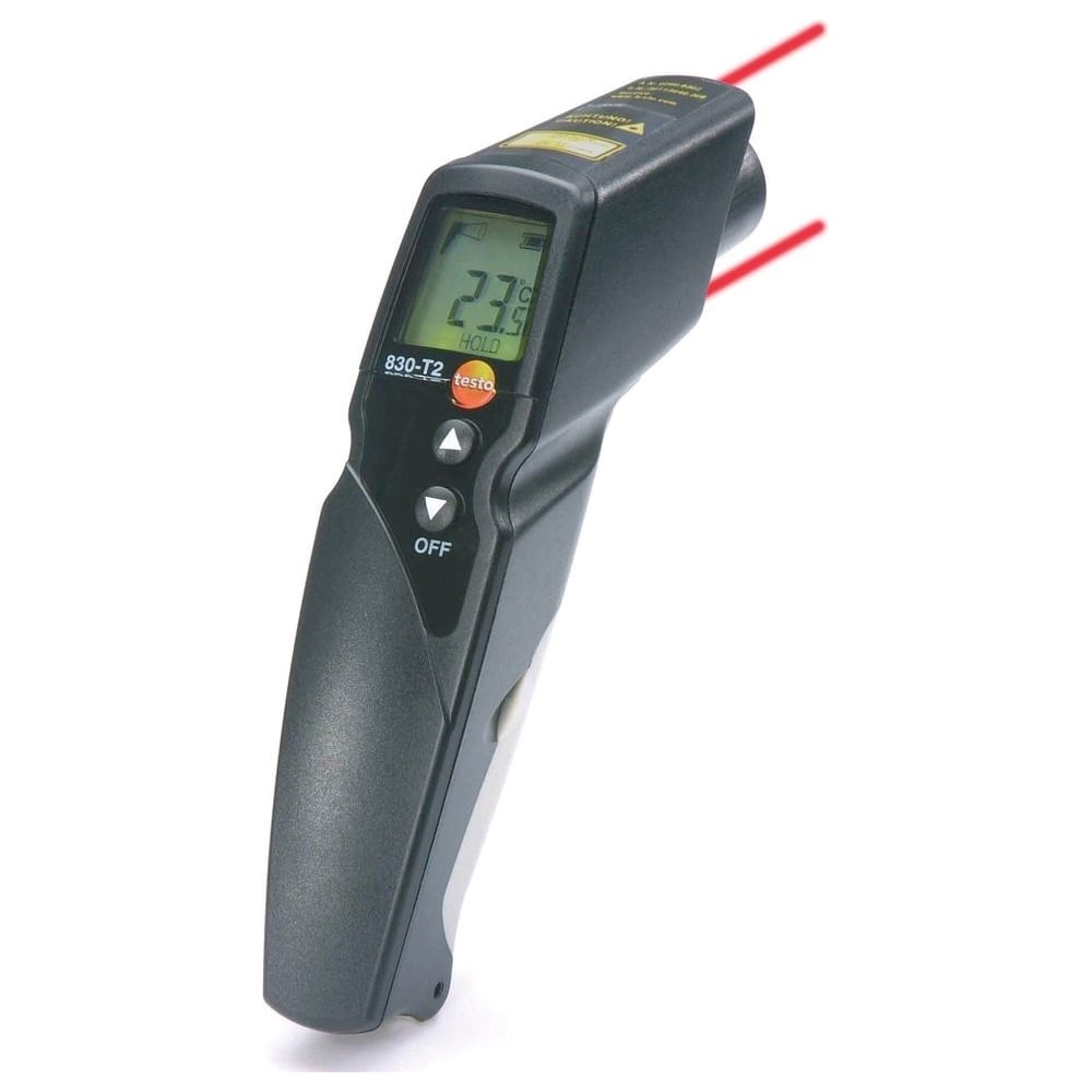 Инфракрасный термометр Testo 830-T2 с поверкой в диапазоне -20-400°С ...