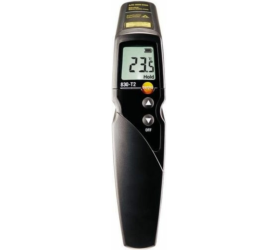 Инфракрасный термометр Testo 830-T2 с поверкой в диапазоне -20-400°С 0770 ИК20400П