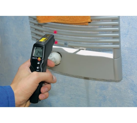 Инфракрасный термометр Testo 830-T2 с поверкой в диапазоне -20-400°С 0770 ИК20400П