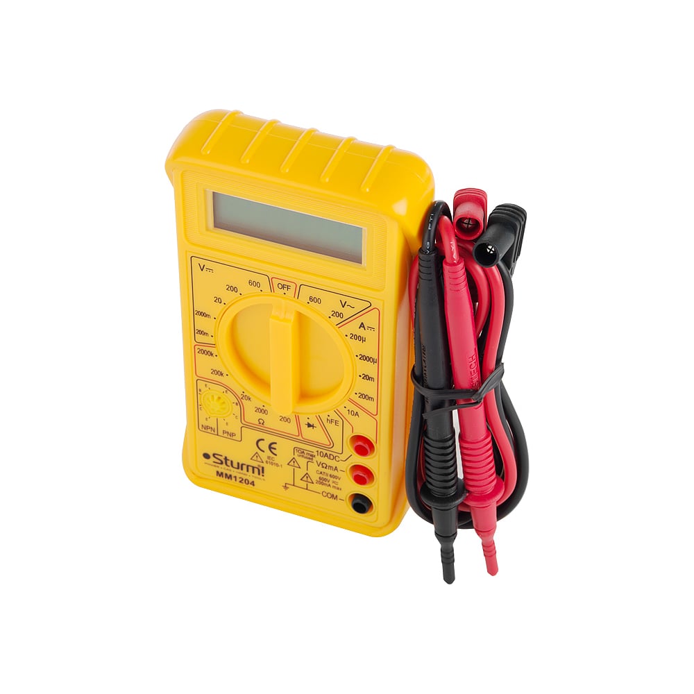 Мультиметр Sturm MM1204 - выгодная цена, отзывы, характеристики, фото ...
