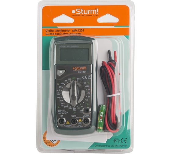 Мультиметр Sturm MM1201