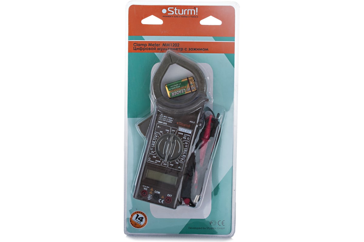 Мультиметр Sturm MM1202 - выгодная цена, отзывы, характеристики, фото ...