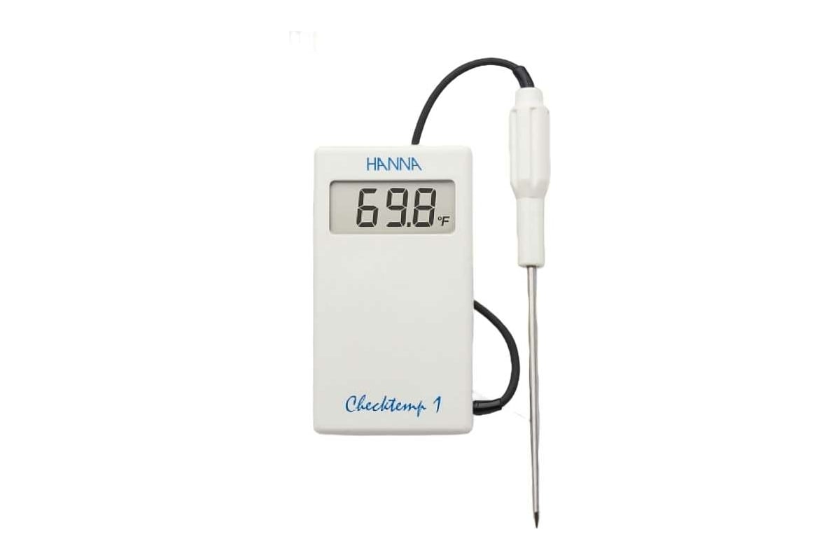 Карманный термометр HANNA instruments HI98509 Checktemp 1 HI 98509 -  выгодная цена, отзывы, характеристики, фото - купить в Москве и РФ
