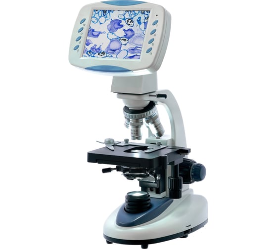 Цифровой монокулярный микроскоп Levenhuk D90L LCD 75434
