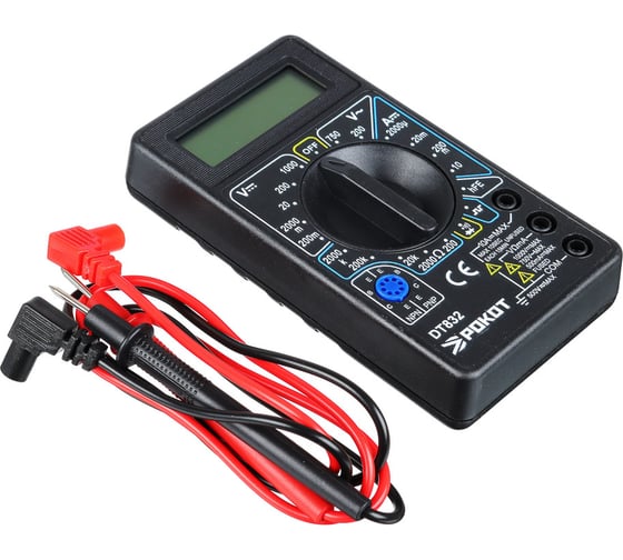 Цифровой мультиметр РОКОТ DT-832 660-015