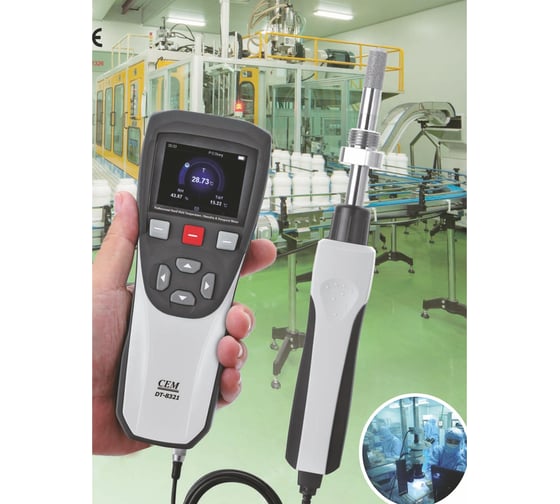 Измеритель температуры и влажности СЕМ DT-8321 875047