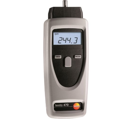 Измеритель скорости вращения / тахометр Testo 470 с поверкой 0563 0470П