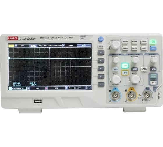 Цифровой осциллограф UNI-T UTD2102CEX+ 00-00010276