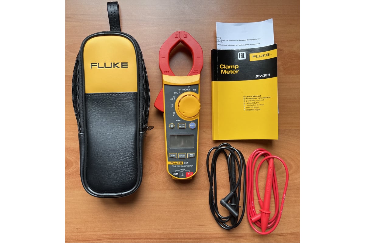 Токоизмерительные клещи Fluke 319 - выгодная цена, отзывы, характеристики,  фото - купить в Москве и РФ