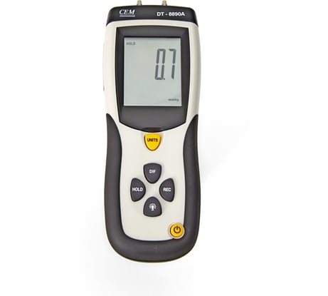 Дифференциальный цифровой манометр СЕМ DT-8890A 480878