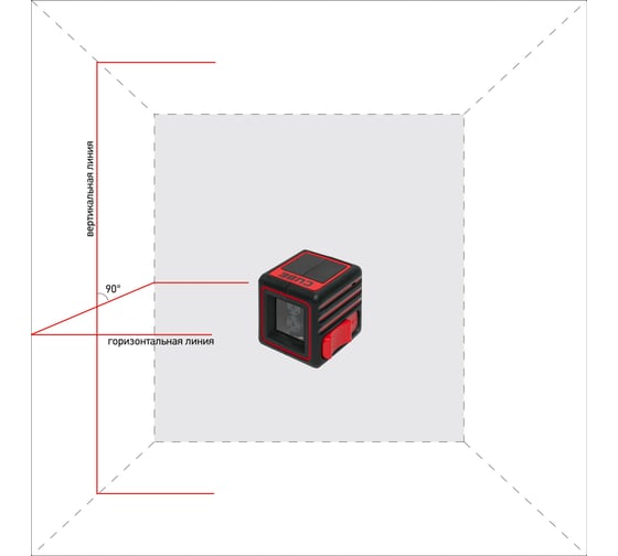 Лазерный уровень ADA Cube Professional Edition А00343