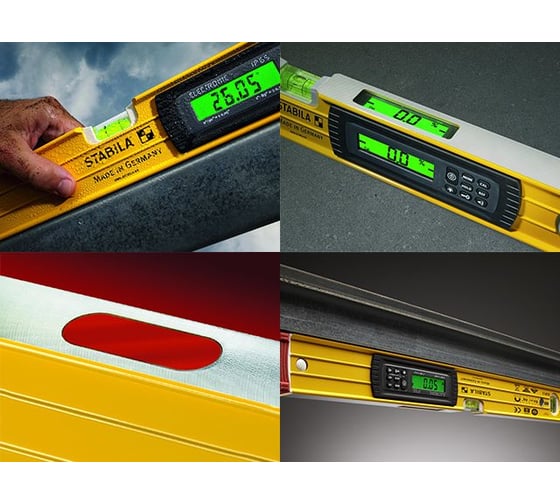 Уровень STABILA тип 196-2-M electronic IP 65, 183 см 17707