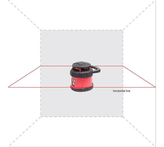 Лазерный ротационный нивелир ADA Rotary 500 H Servo А00338
