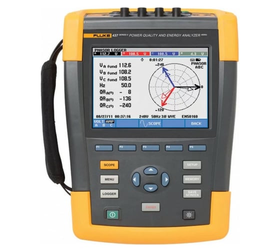 Анализатор качества электроэнергии FLUKE-437-II/BASIC, 400HZ 4116719