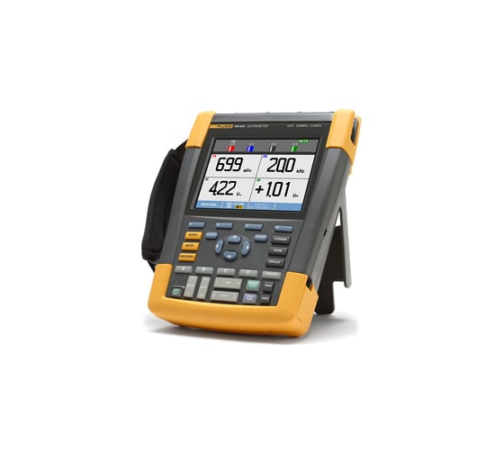 Осциллограф FLUKE-190-204/EU/S SCOPEMETER 190-204 СЕРИИ II 200MHZ 4 канала, шнур EUROPE 3894475 1