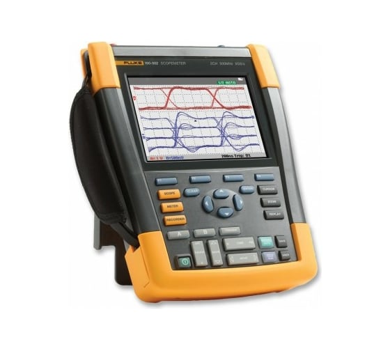 Цветной осциллограф FLUKE-190-502/EU, 2-канальный, 500MHZ 4025623 1
