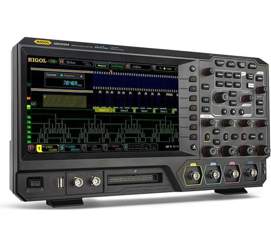 Цифровой осциллограф Rigol MSO5204 200 МГц, 4 аналоговых канала, 16 цифровых MSO5204-BND