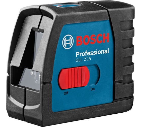 Линейный лазерный нивелир Bosch GLL 2-15 Professional + BM 3 0.601.063.702