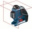 Линейный лазерный нивелир Bosch GLL 2-80 P + BM1 новый + LR2 в L-Boxx 0.601.063.209 3