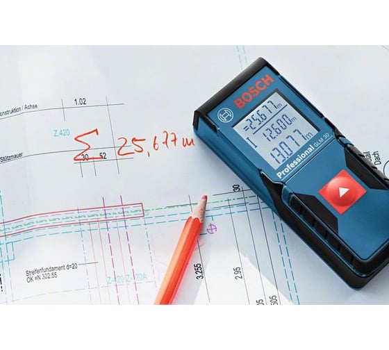 Лазерный дальномер Bosch GLM 30 0.601.072.500