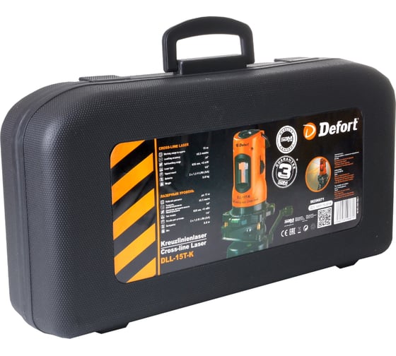 Лазерный уровень DEFORT DLL-15T-K 98298871
