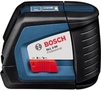 Линейный лазерный нивелир Bosch GLL 2-50 + BM1 новый + L-Boxx 0.601.063.108