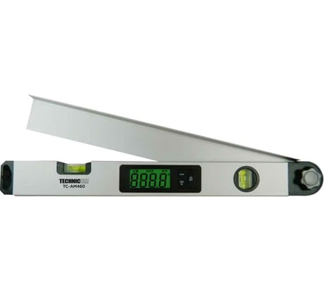 Электронный угломер TECHNICOM ЖК дисплей, 460 мм, 1х9В, 0-230° TC-AM460