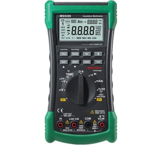 Цифровой мультиметр Mastech MS5208 57769 1
