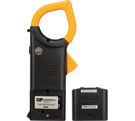 Токовые цифровые клещи Mastech M266C 00-00000232