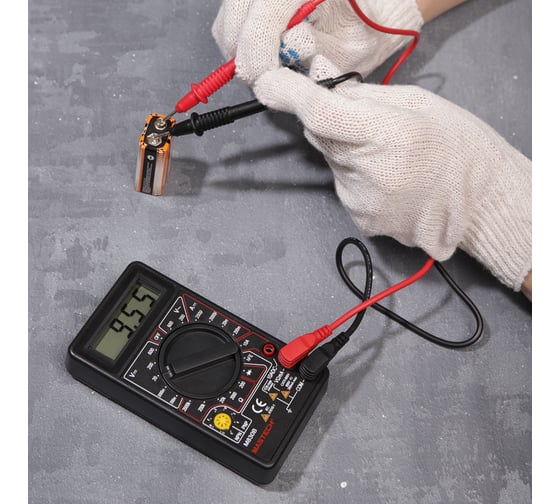 Мультиметр Mastech M830B, цифровой, 57598