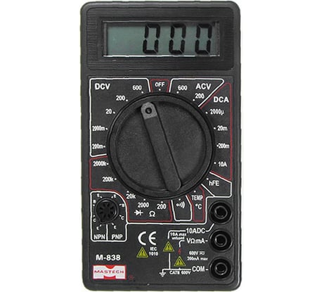 Цифровой мультиметр Mastech M838 00-00000238