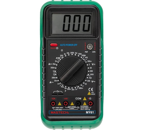 Цифровой мультиметр Mastech MY61 00-00000269