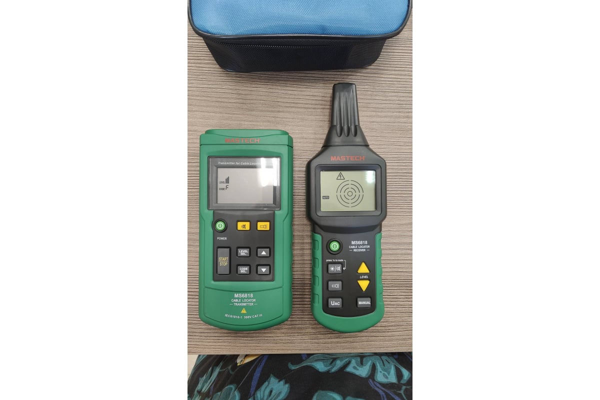 Цифровой детектор скрытой проводки Mastech MS6818 13-1211 - выгодная ...
