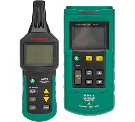Детектор скрытой проводки Mastech MS6818 цифровой 00-00000755