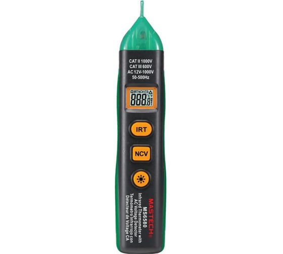 Лазерный цифровой термометр Mastech MS6580 65302