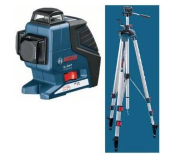 Линейный лазерный нивелир Bosch GLL3-80P + BT250 0.601.063.30B