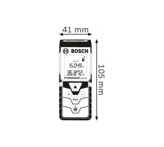 Лазерный дальномер Bosch GLM 40 Professional 0.601.072.900 4