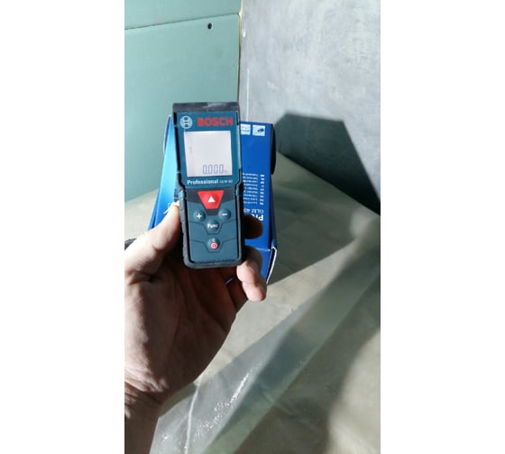 Лазерный дальномер Bosch GLM 40 Professional 0.601.072.900 14