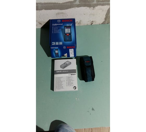 Лазерный дальномер Bosch GLM 40 Professional 0.601.072.900 10