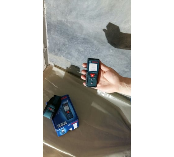 Лазерный дальномер Bosch GLM 40 Professional 0.601.072.900 7