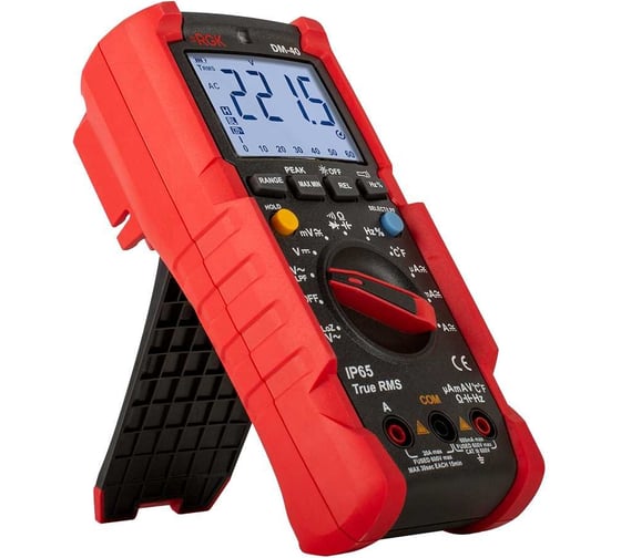 Цифровой мультиметр с поверкой RGK DM-40 779661