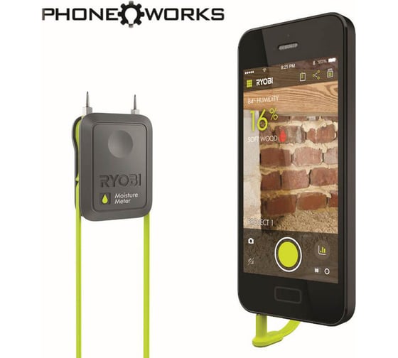 Измеритель влажности Ryobi PHONEWORKS RPW-3000 5133002378