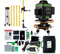 Профессиональный лазерный уровень LT L16-360В + штатив с треногой 3.6 м L16-360В/3.6+