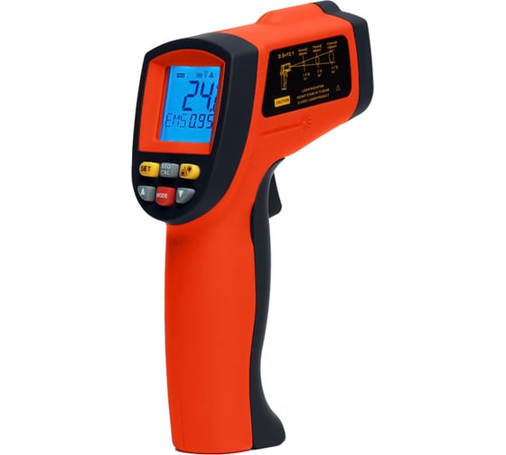 Инфракрасный пирометр ADA TemPro 900, от -50С до 900С, с калибровкой А00225К