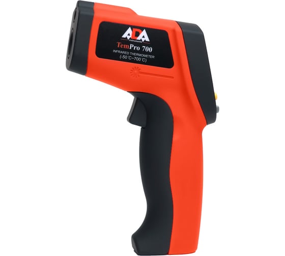 Инфракрасный пирометр ADA TemPro 700, от -50С до 700С, с калибровкой А00224К