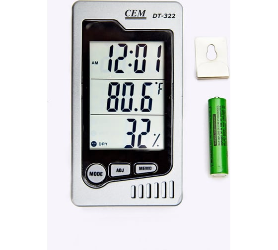 Термо-гигрометр СЕМ DT-322 481707