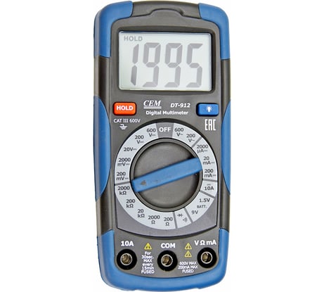 Тестер-мультиметр СЕМ DT-912 480960